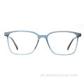 Mulheres quadradas eco acetato quadros óculos ópticos